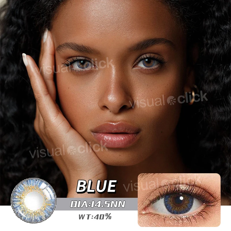 Цветные контактные линзы ed для глаз натуральные с цветными контактными линзами