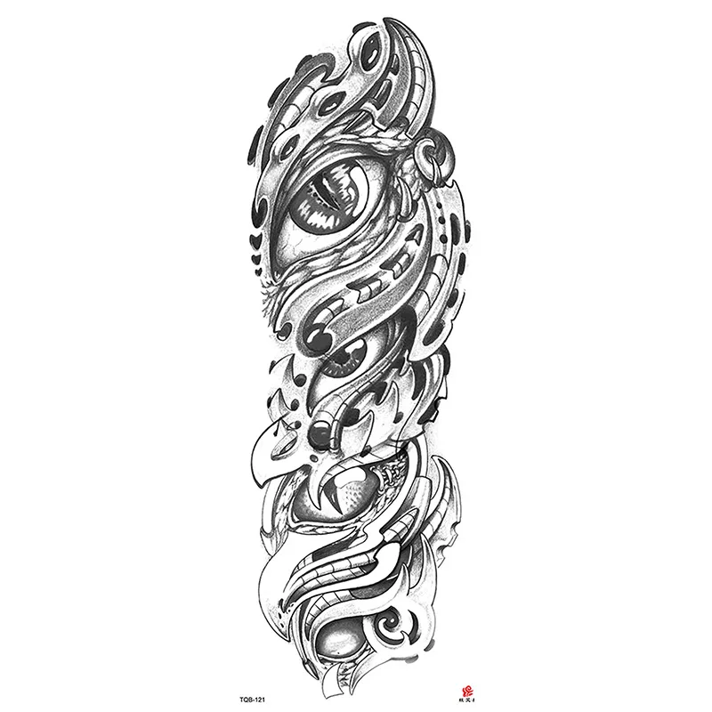 Тату-наклейки на всю руку оптом водостойкие временные тату-наклейки товары через