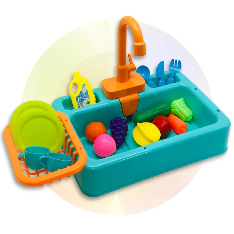 

Детские игрушки для кухни, имитация электрической посудомоечной машины, ролевые игры, мини-кухня, еда, развивающие летние игрушки, ролевые и...