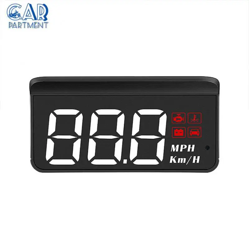 

M3 Obd2 Hud Comes With A Shade Auto Electronics Hud Projector Display Digital Universal Auto Hud Display Multifunctional Digital