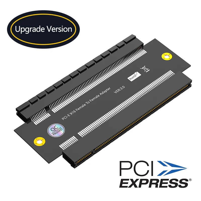 

PCI-E X16 адаптер «Мама-мама» Connector PCI Express 3,0 16X to 16X Extender Riser Converter PCB Board Point to Point Design