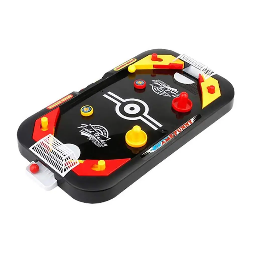 

Desktop Battle 2 in 1 Air Hockey Table Educational Toys Puck Battle Toy