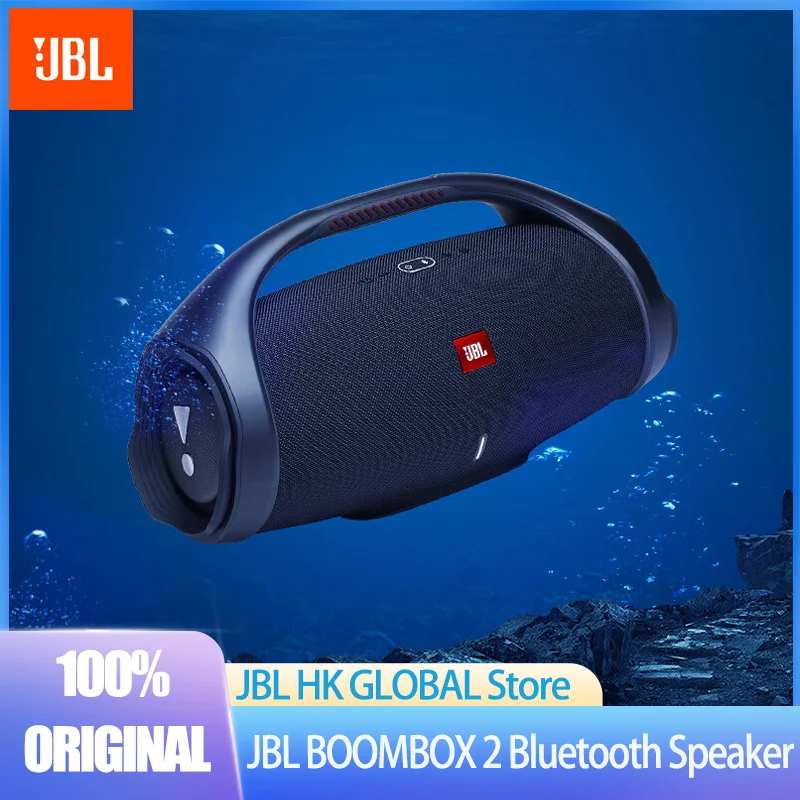 

JBL 100%Original Boombox 2 Wireless Speaker Portable Music Player With Bluetooth Waterproof Ipx7 Dynamic Subwoofer Outdoor Stere