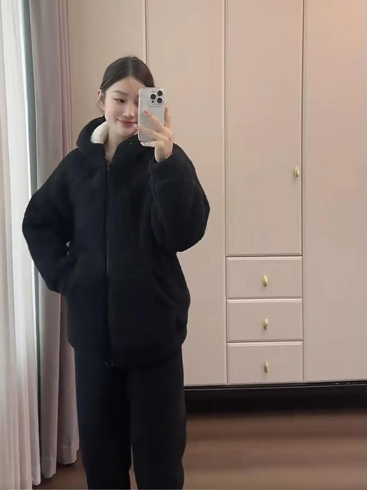 Новинка 2024 зимние дневные пижамы женские супер толстые повседневные берберские