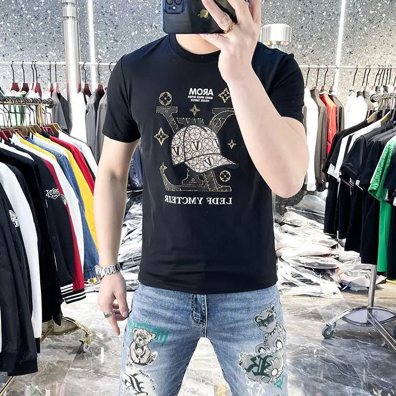 

Мужская мягкая футболка с круглым вырезом, Размеры S - 4XL