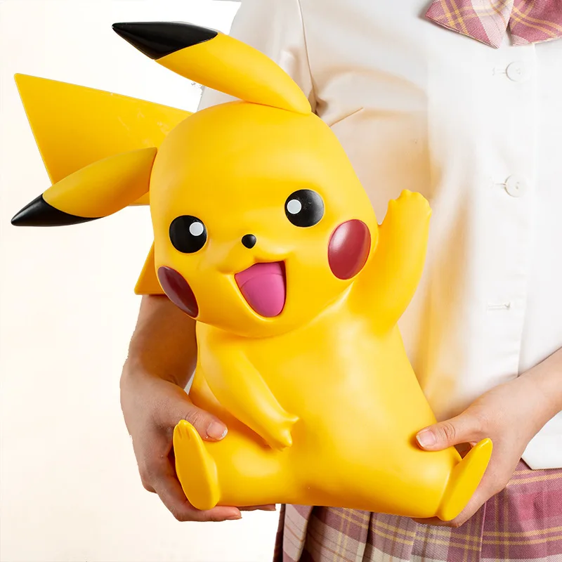 

33CM one on one pokemon Pikachu Birthday Gift Hand-made Model Birthday gift for children aged 7-15 years developing imagination