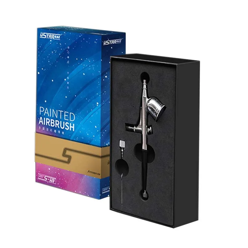 Ustar S-130 0 3 мм аэрограф-спрей ручка двойного действия для масштабной модели танка