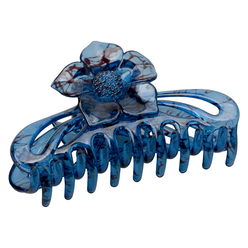 

Hair Claw Clips Clamp Jaw Women Hairpin Thick Tortoise Barrettes Headwear Large Decorative Banana Bathing Holder Female Flower