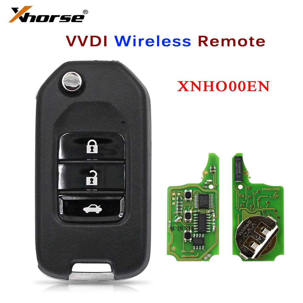 

Xhorse XNHO00EN Universal VVDI Wireless Remote Car Key for VVDI2 VVDI Key Tool for Honda Style