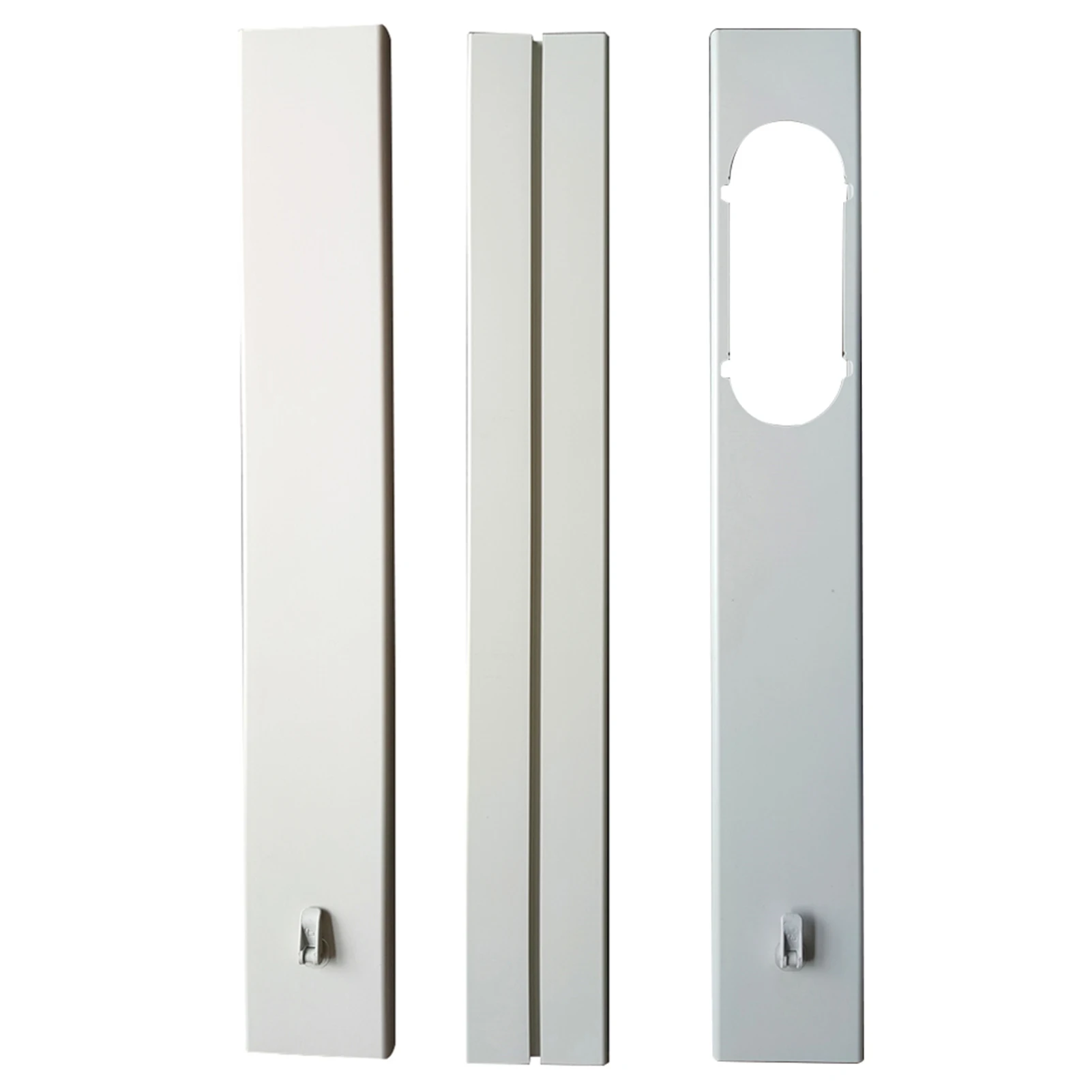 

2/3 PCS Accessories Adjustable Air Conditioner Portable Window Kit Slide Plate Tube Connector Wind Shield Adaptor