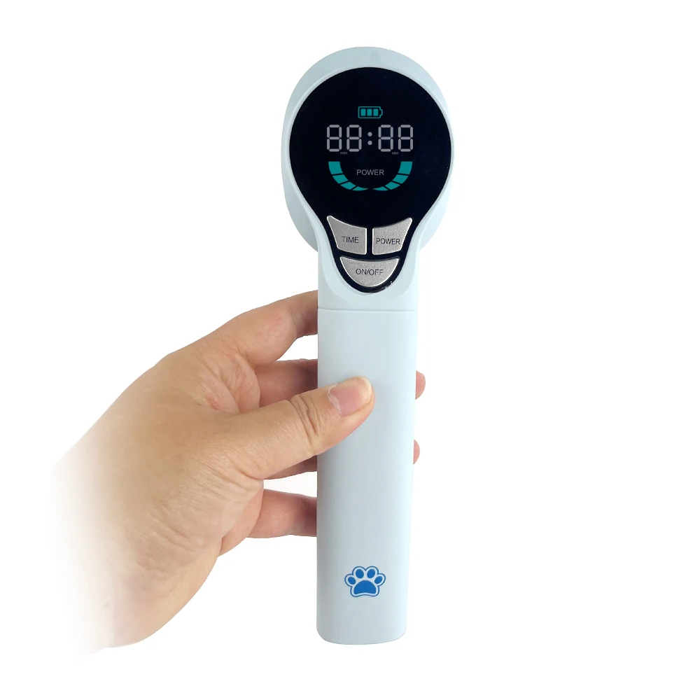 

Vet Device for Pets Red Light Therapy for Pain Relief Muscle & Joint Pain for Dog Arthritis Handheld Infrared Laser Therapy