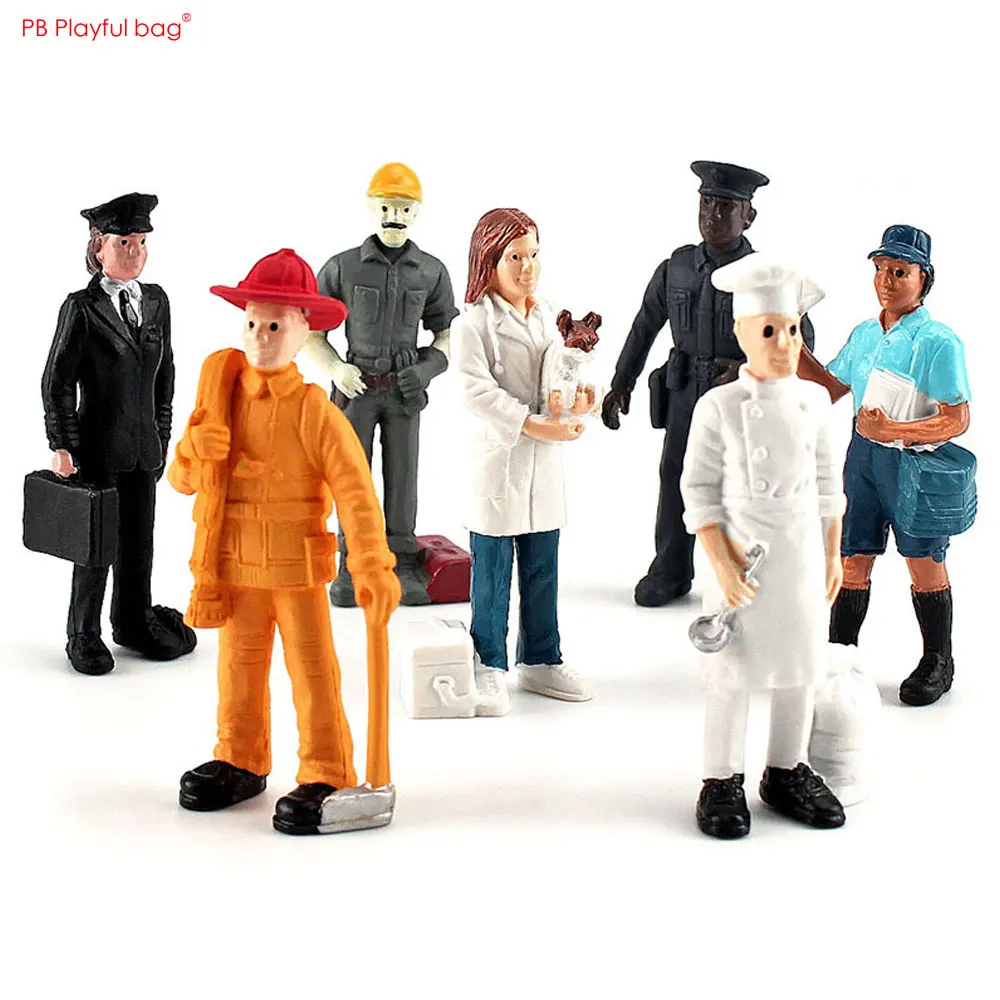 7 шт./набор фигурки персонажей из ПВХ
