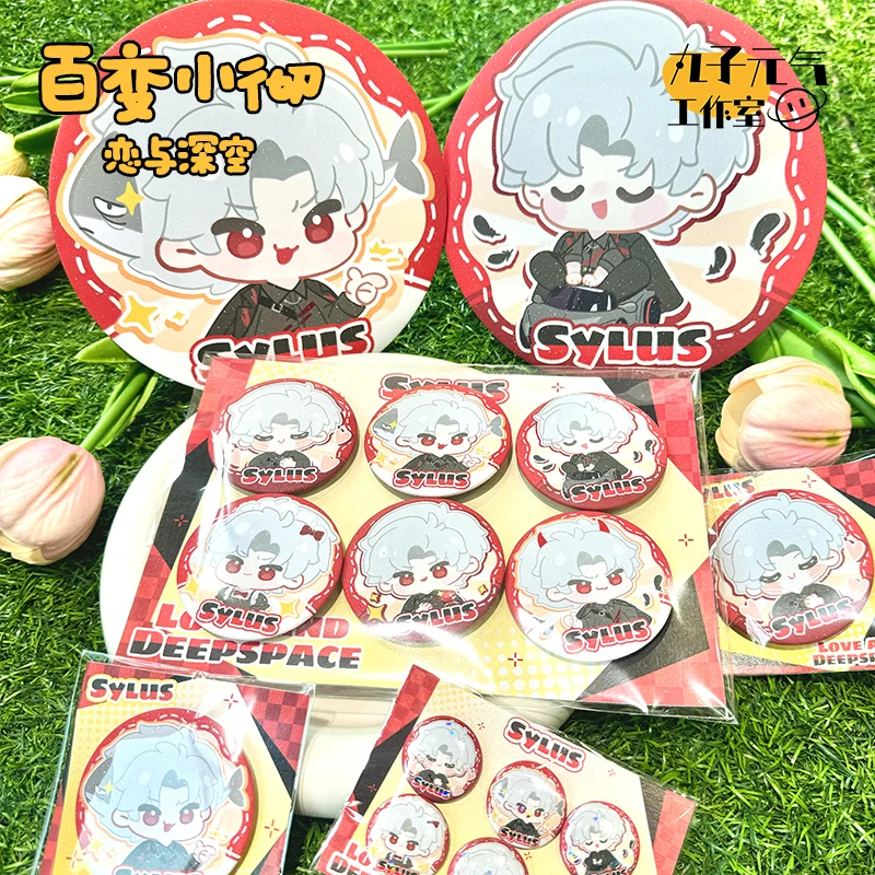 Аниме Любовь и глубокий косплей Силус значок с лапшой быстрого приготовления