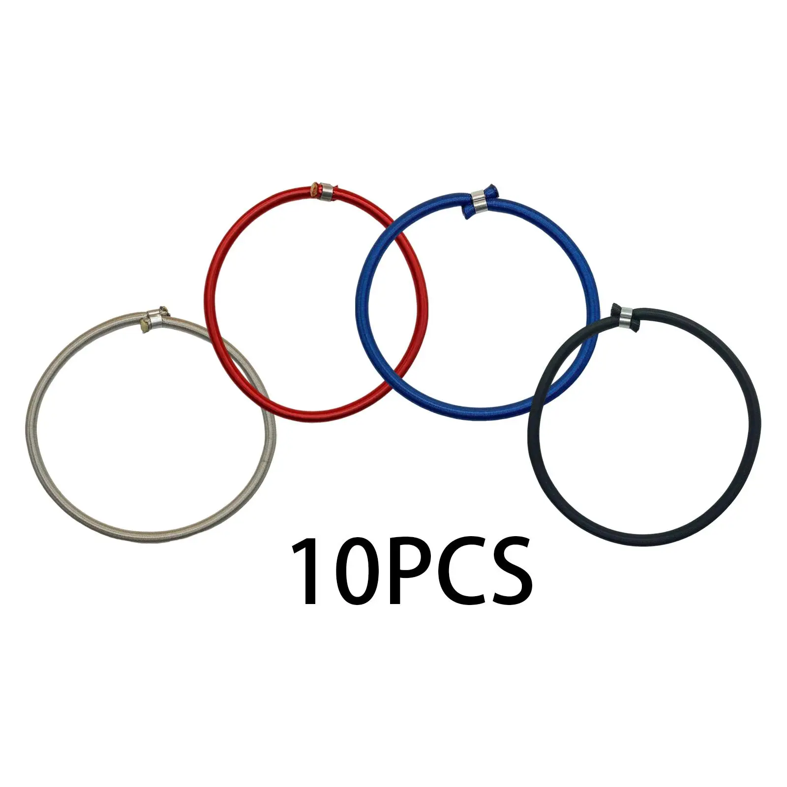 

10 Pieces Trampoline Elastic Rope Elastic Ties for Tent Indoor Trampoline