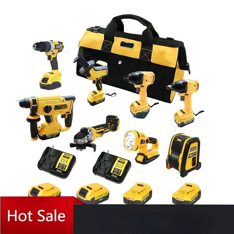 Dewalts 20V replacement combo kit Professional Hot Selling rechargeable lithium ion combo kit cordless