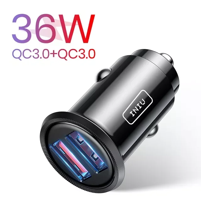 

60W USB Car Charger 5A Type C PD QC Fast Charging Phone Adapter For iPhone 13 12 11 Pro Max 8 S21 S20 S10 S9
