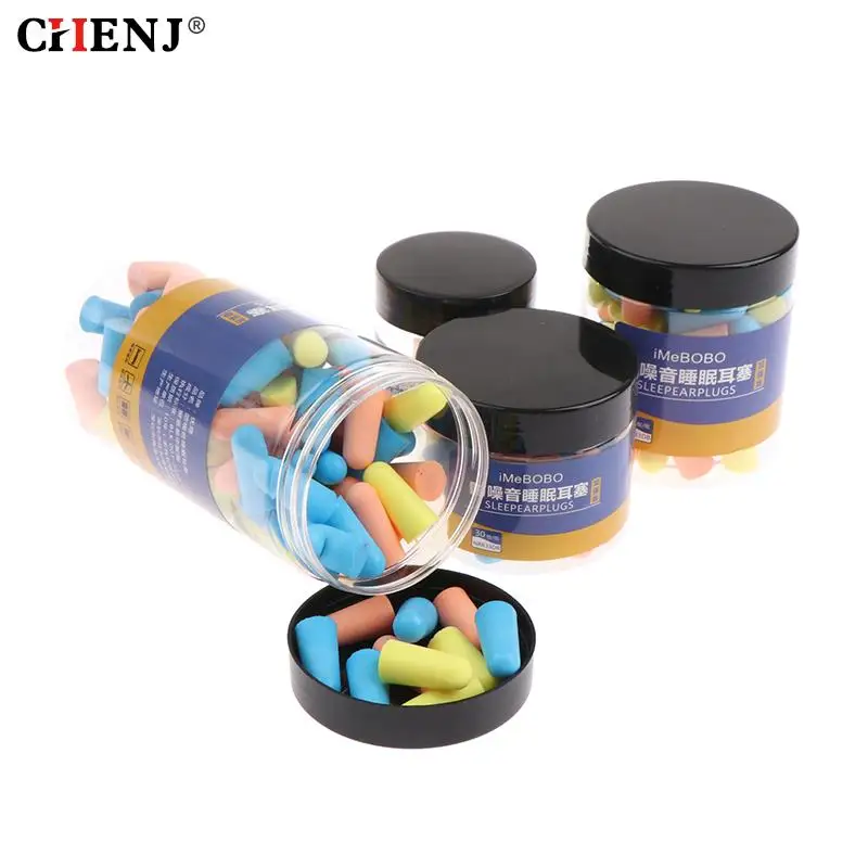 

Ear Plugs Earplugs Noise Reduction Ear Plug Foam Oordopjes Slapen Sleep Anti Noise Reduction Music Cancelling Insulation Earplug