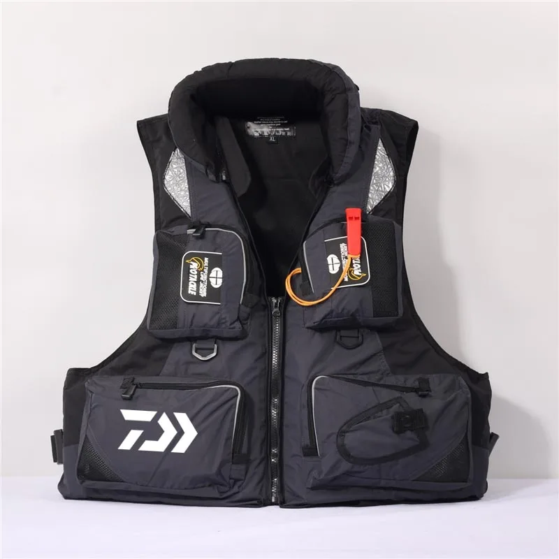 

Professional Fishing Vest Swimming Life Jacket Portable Multifunctional Detachable Buoyancy Safety Drifting Fishing Jacket