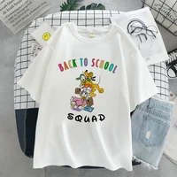 back to school series graphic disney women summer t shirt dropship funny donald pluto daisy pattern female s 3xl size lady tops
