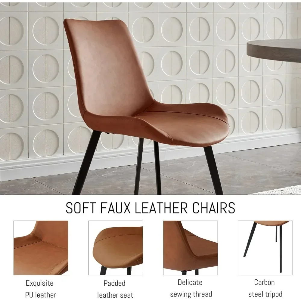 Современный обеденный стол и стулья прямоугольный деревянный расширяемый