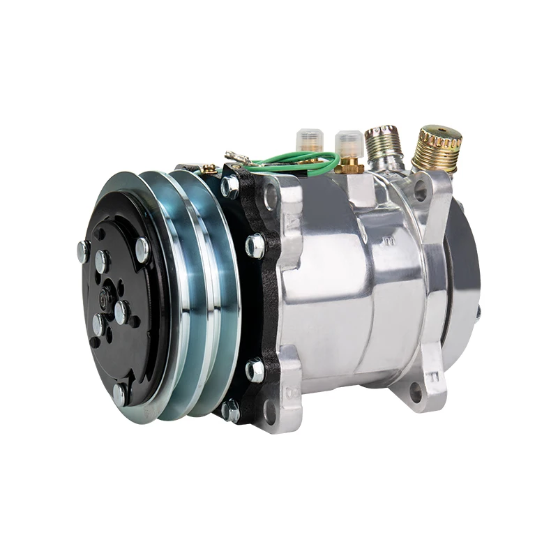 Компрессор переменного тока Sanden sd507 5H11 507 12 В/24 В 2 канавки V Ременный шкив Трактор