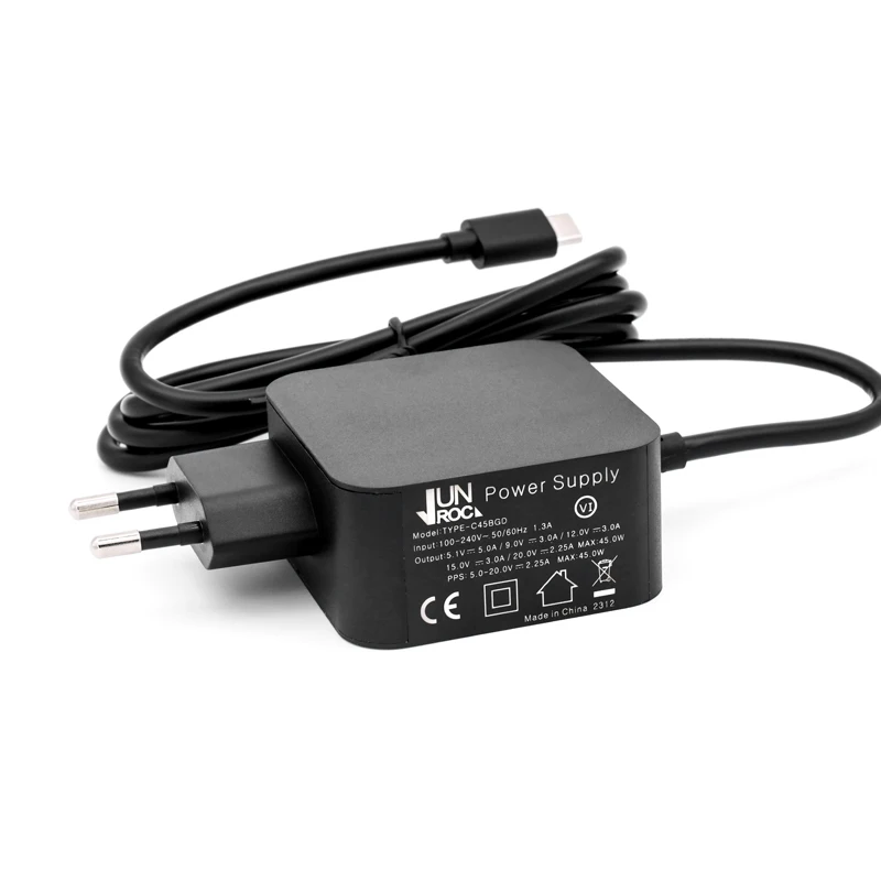 Блок питания Raspberry Pi 5 45 Вт Type-C с поддержкой PD 3.0 и PPS Дополнительная спецификация