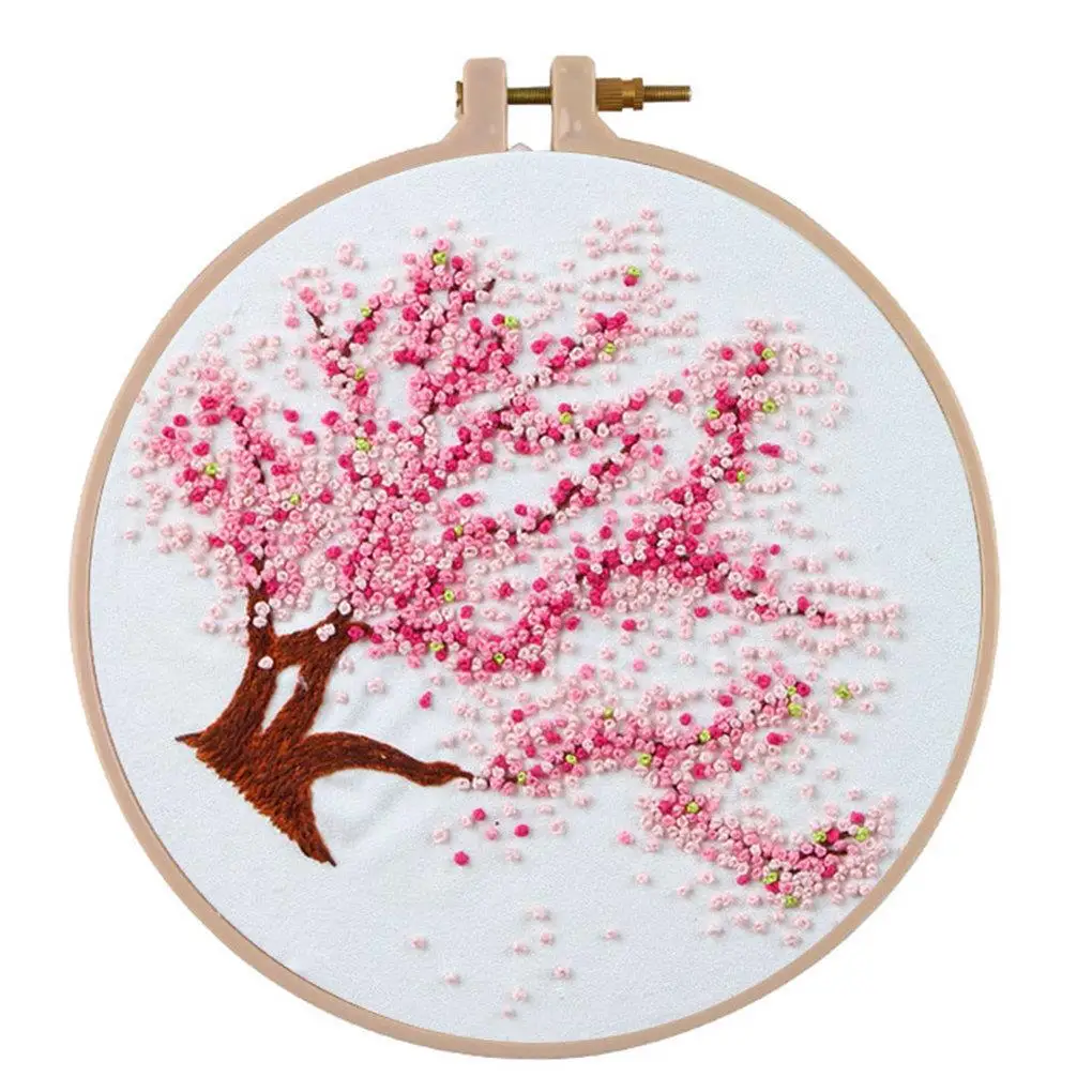 

Handmade Embroidery Kit DIY Cross Stitch Material Package Home Handwork Tool for Beginner,