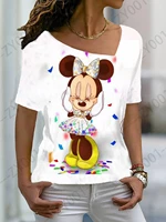 disney blous for woman shirt women summer top womens t shirt with print wholesale items large size blouses and shirts aesthetic