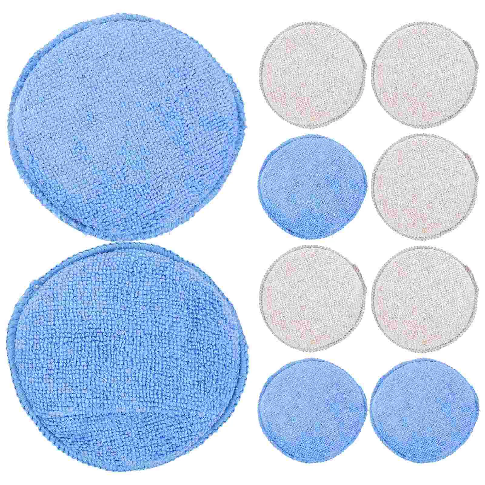 

10 Pcs Foam Applicator Pads Car Detail Washer Sponge Polish Detailing Washing Wax Plated Crystal Tire Dressing Brush