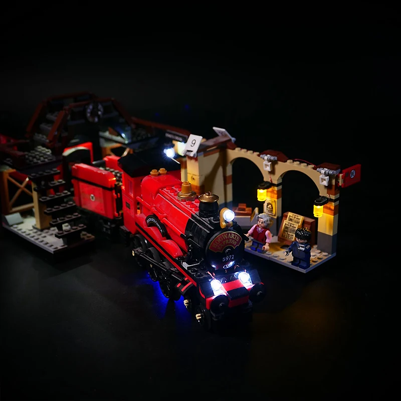 DIY радиоуправляемая лампочка набор для LEGO 75955 Хогвартс экспресс (только без