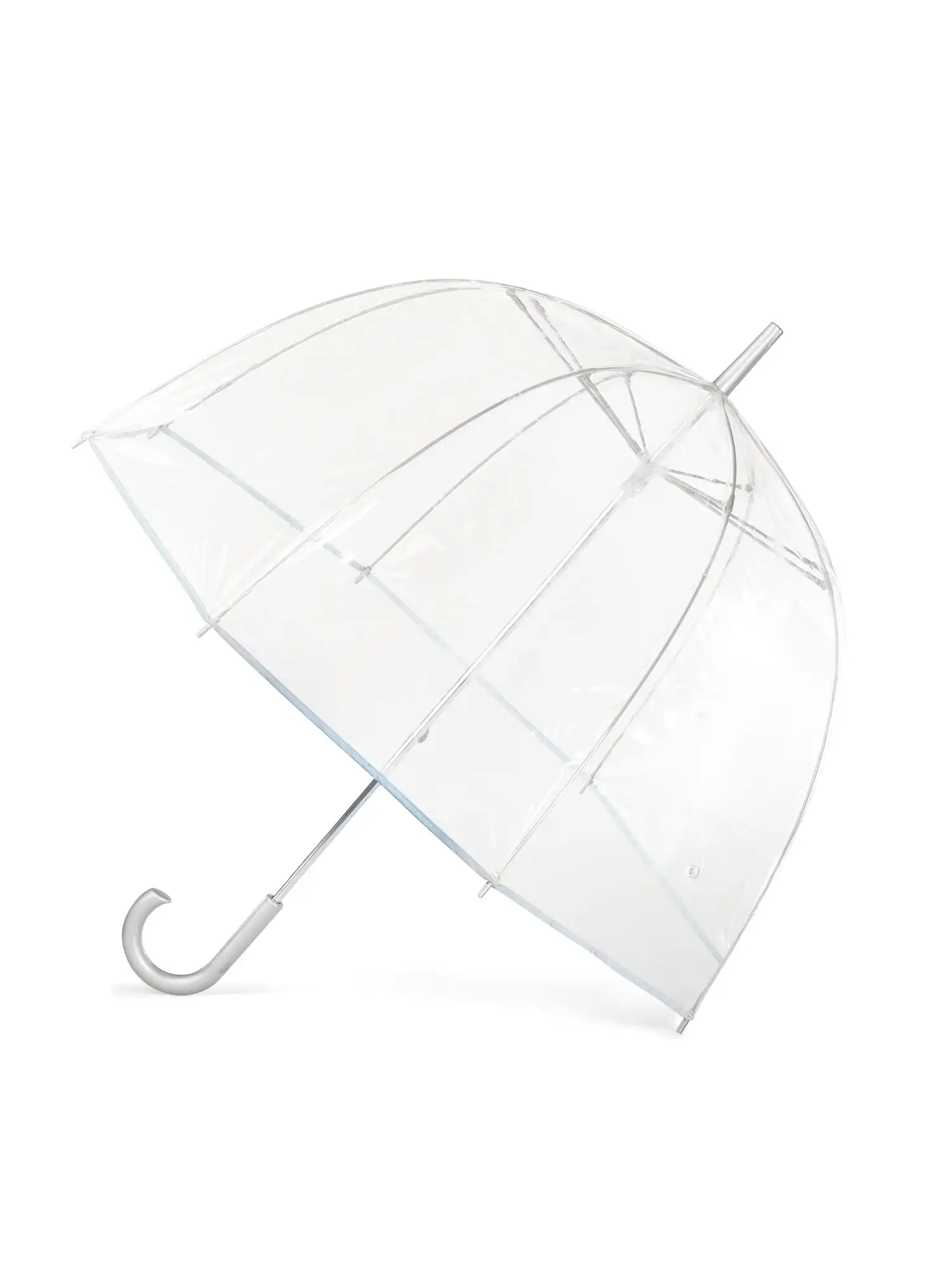 

51 Inch Clear Bubble Umbrella with Reflective Trim