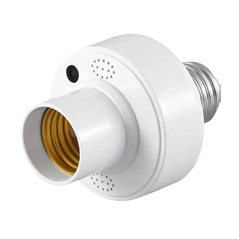 Wi-Fi умная лампа E27 адаптер для лампы основание функция управления голосом через