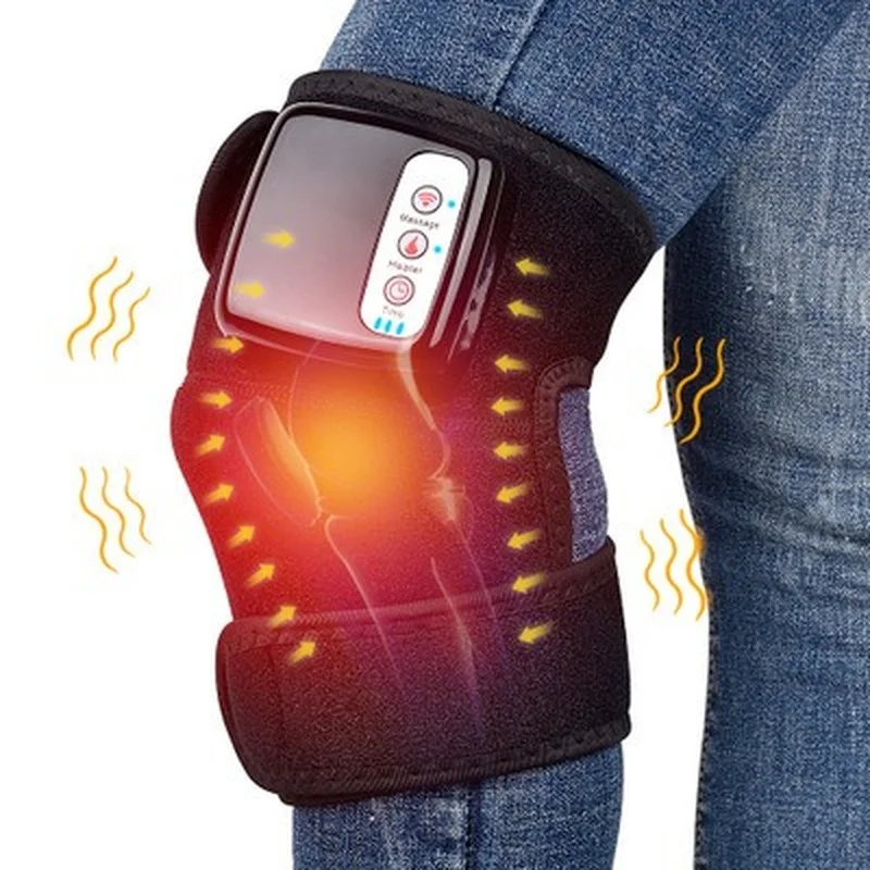 

Electric Heating Knee Massager Far Infrared Joint Brace Support Vibrador Back Shoulder Massage Elbow Knee Treatment Pain Relief