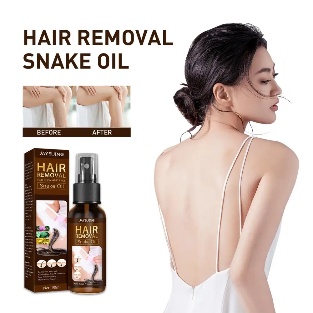 

Fresh 30ml Versatile Powerful Hair Spray Body Depilatory Lotion Soothing Hair Removal Spray Moisturizing for Unisex