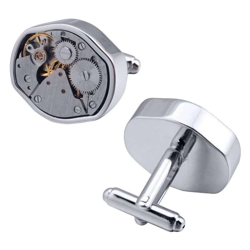 Cufflinks Oval Stainless Steel Sports Cufflinks Can Be  Shirt Suits, Advanced and Popular Cufflinks Suitable for Wearing