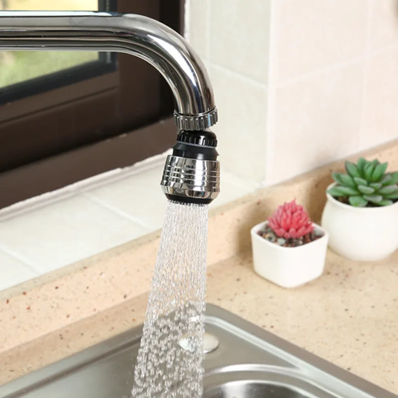 

360 Rotate Swivel Faucet Nozzle Torneira Water Adapter Purifier Saving Tap Diffuser Kitchen Home Kitchen Bathroom Accessories