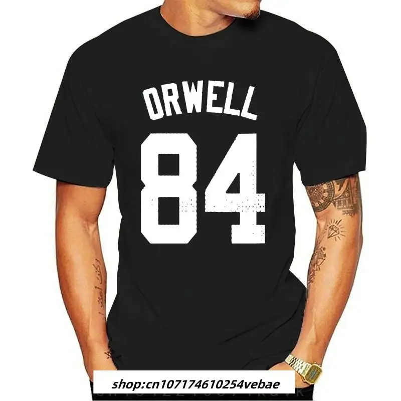 

Men tshirt George Orwell 1984 Unisex T Shirt women T-Shirt tees top
