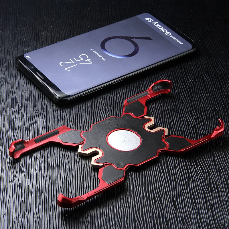 Dropshipping Sipder Iron Slim Bat Metal Aluminum Bumper For Samsung Galaxy S10+Plus S10e S9 Note 10+ 9 8 A9 2018 Frame Cover