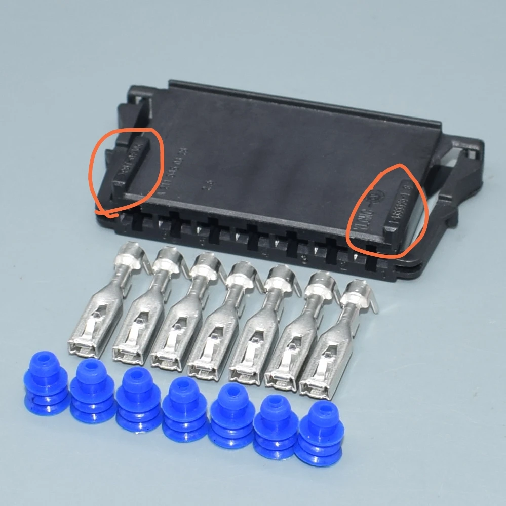 

Shhworldsea 1 шт. 7 отверстий 1-1355396-1 A2115450328 автомобильный пластиковый корпус электрический разъем автомобильный жгут проводов герметичная розетка