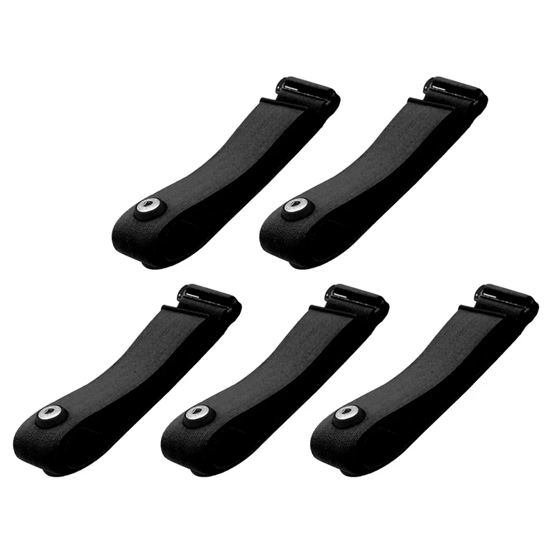 

5 шт., эластичные регулируемые ремни для монитора сердечного ритма