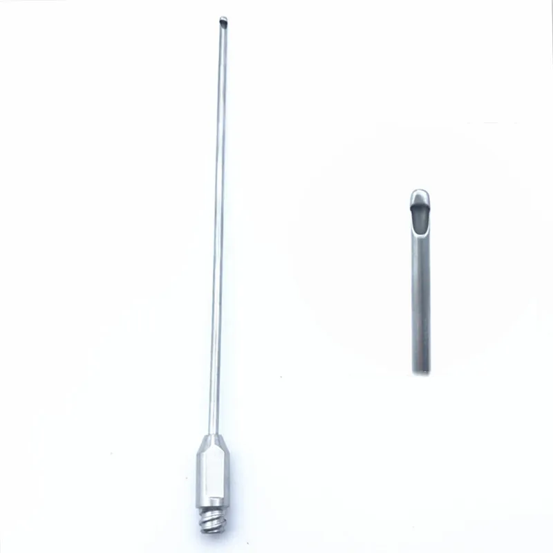 Liposuction Cannula Flat head key type liposuction sleeve Aspirator for Beauty Fat Harvesting Cannula