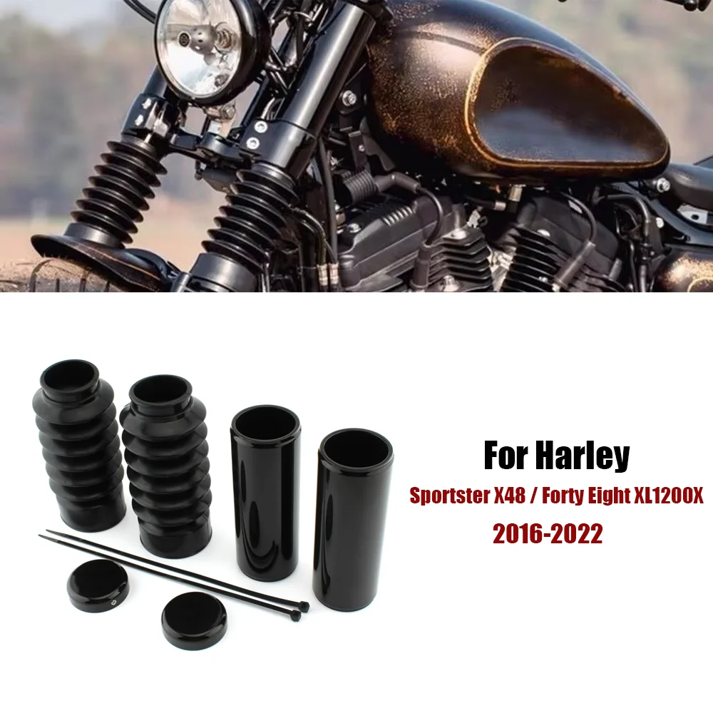 Передняя вилка мотоцикла слайдер крышка амортизатора резиновая для Harley Sportster X48