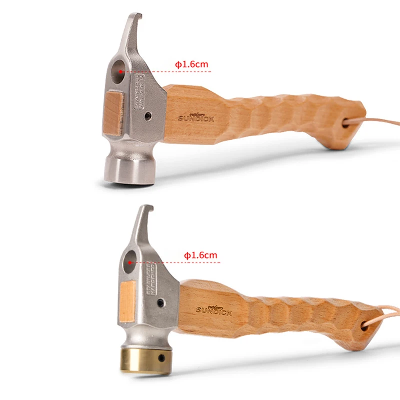 

Camping Hammer Stainless Steel Outdoor Hammer Tool Tent Stake Mallet With Stake Puller Grond Nail Hammer for Camping