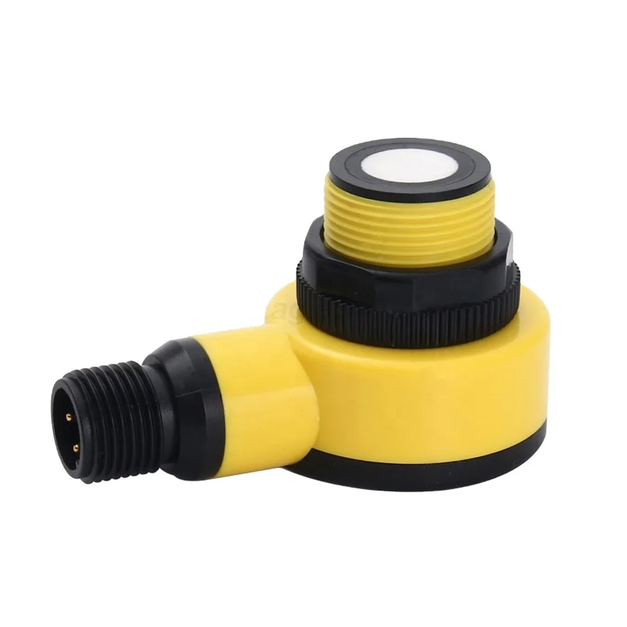 

T18UXDC ultrasonic proximity sensor with 1 meter range DT1000-GM18