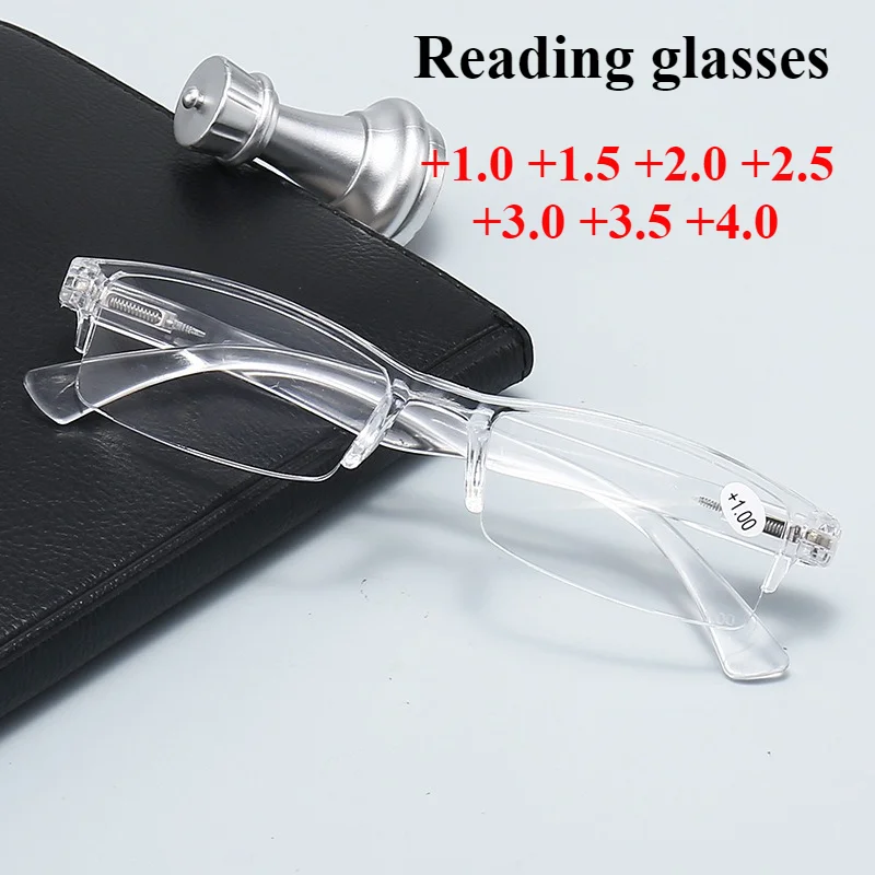 Ультралегкие встроенные очки для чтения в стиле ретро унисекс весенние