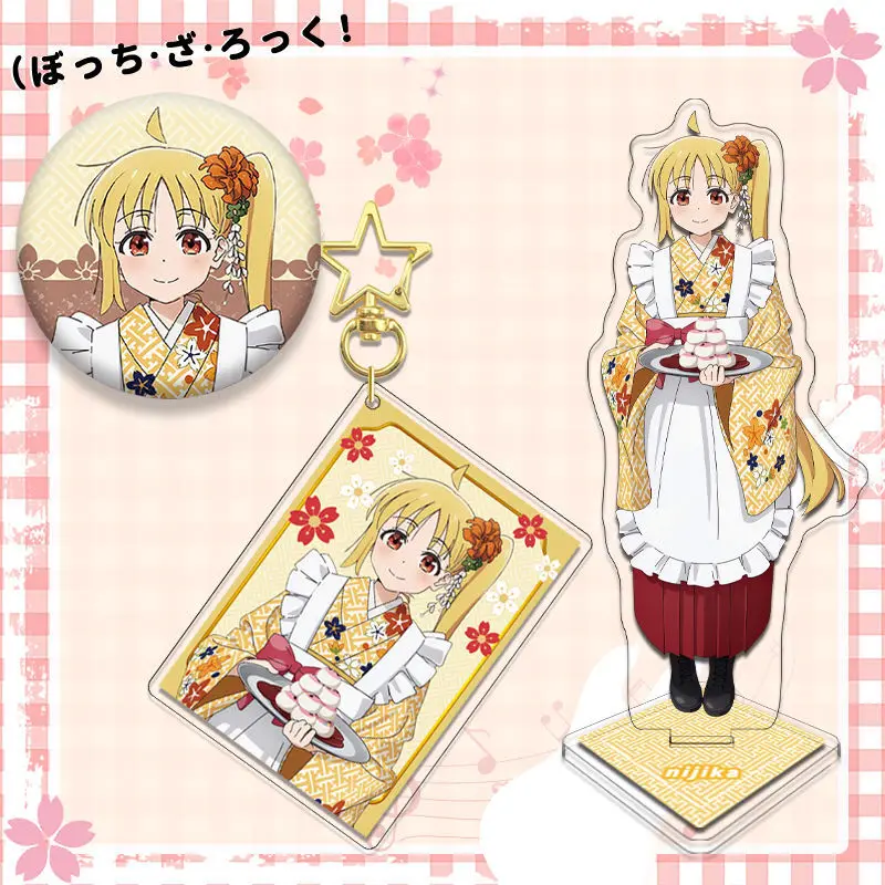 Аниме-фигурка BOCCHI THE ROCK Yamada Ryo Gotoh Hitori кимоно для косплея акриловая подставка