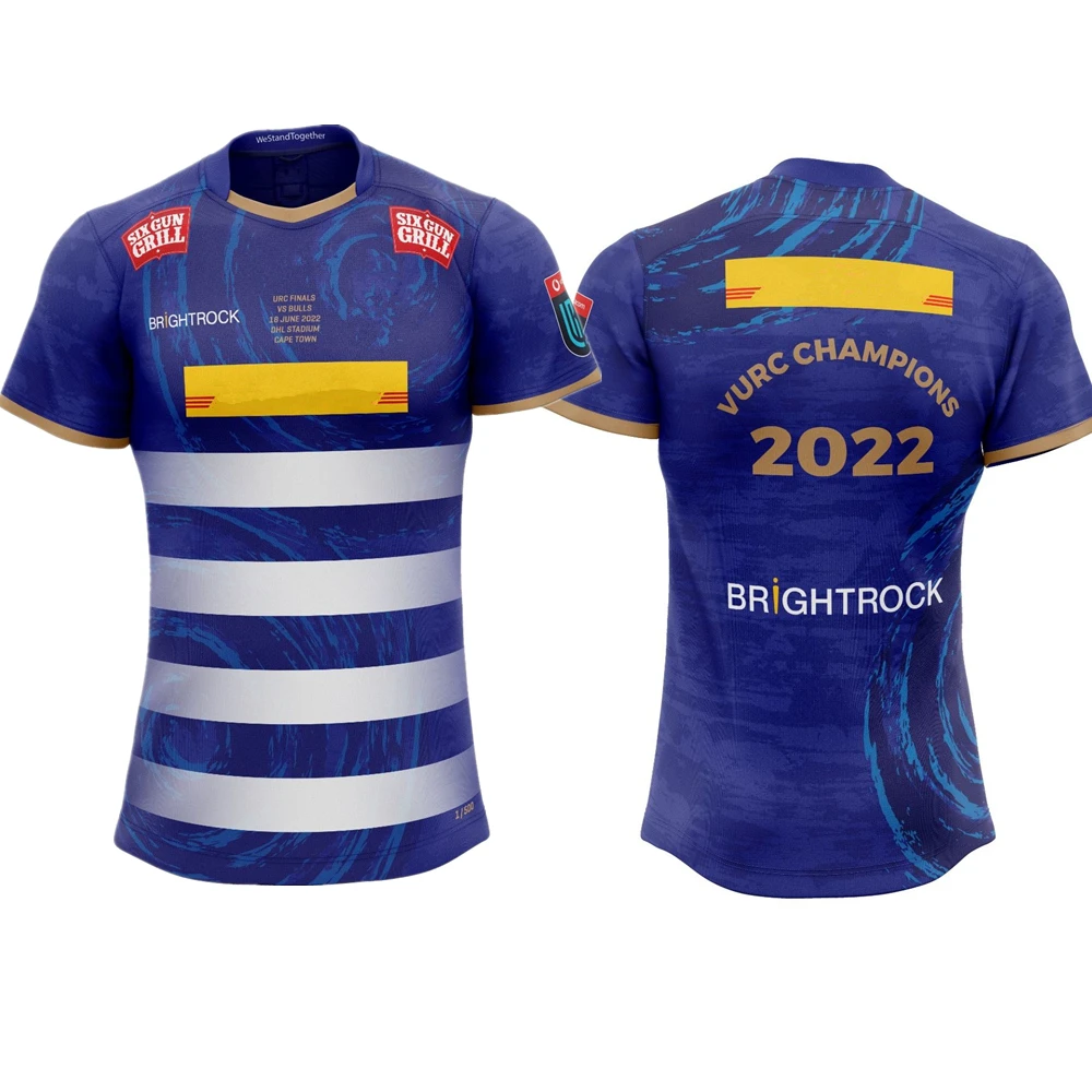 

2022 STORMERS RUGBY JERSEY home t-shirt rugby shirt big size 4xl 5xl