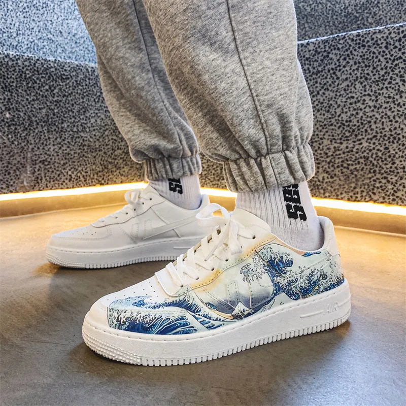 

Chaussure Hommes 2022 Low-top Vulcanized Shoes Men's Skateboard Shoes Zapatos De Hombre Wearproof Comfort Shoes Walking Shoes