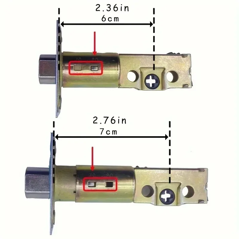 1 шт. невидимый односторонний круглый дверной замок для ванной комнаты
