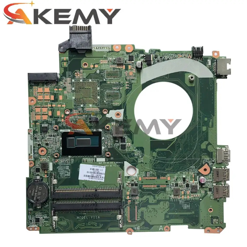DAY11AMB6E0 подходит для ноутбука HP 15-P 802951-501 CPU: системная плата I3-5010U DDR3 100%